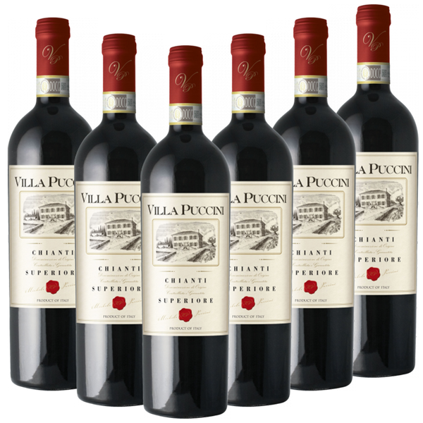 Chianti Superiore DOCG Villa Puccini Italien  trocken - 6er Karton