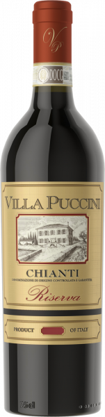 Chianti DOCG Riserva Villa Puccini Italien  trocken - 6er Karton