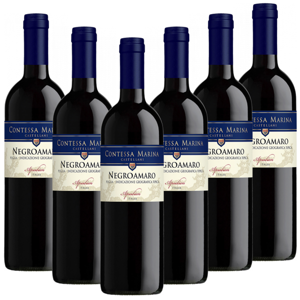 Negroamaro Puglia IGT Contessa Marina Italien trocken