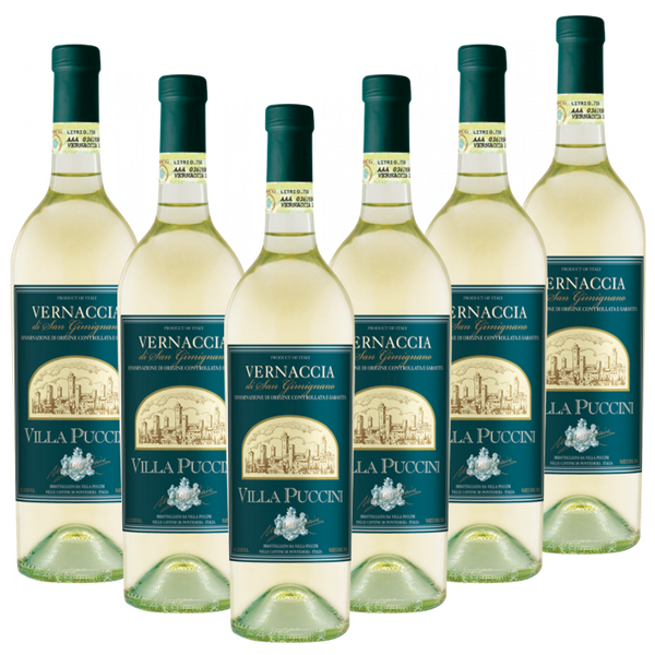 Vernaccia di San Gimignano DOCG Villa Puccini Italien  trocken - 6er Karton
