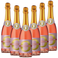 Prosecco Spumante DOC Rosé Millesimato 2020 "Bella Aura Oro" Italien  trocken - 6er Karton