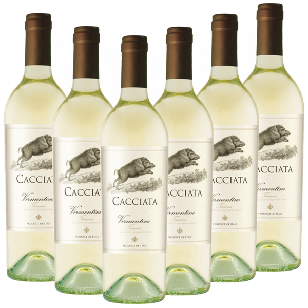 Vermentino di Toscana IGT Cacciata Italien  trocken - 6er Karton
