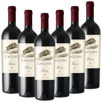 Toscana Rosso IGT Cacciata Italien  trocken - 6er Karton