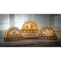 LED-Schwibbogen 3er-Set - Krippe