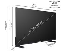 XF40TO750S 40 Zoll Fernseher / Smart TV (Full HD, HDR, HD+ 6 Monate inkl.,Triple-Tuner)