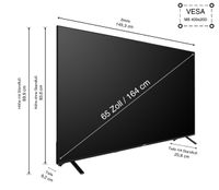 QU65TO750S 65 Zoll QLED Fernseher / Smart TV (4K UHD, HDR Dolby Vision, Dolby Atmos)