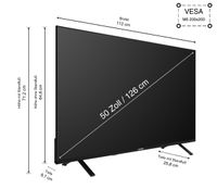 QU50TO750S 50" QLED TV / Smart TV (4K UHD, HDR Dolby Vision, Dolby Atmos, HD+)