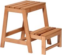 Multifunktions-Hocker, naturbraun