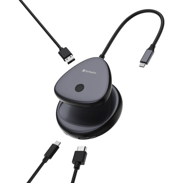 Share My Screen USB-Wireless Adapter WDA-02, USB-C, HDMI, USB 2.0-A, Kabel