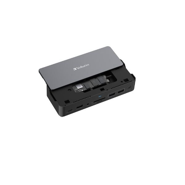 Docking Station CDS-15SSD, 15-Port, USB 2.0/3.2-A, USB 3.2-C, HDMI 8K, DP RJ45, SSD 256GB M.2