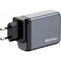 GaN Charger 100W, Power Adapter mit USB-C und USB-A, Schnellladegerät als Mehrfachstecker