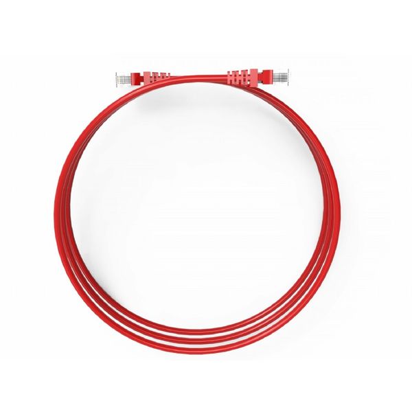 ICAT6-03TK RJ45 Cat6 UTP Ethernetkabel LAN-Kabel Rot 3 Meter