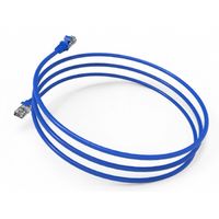 ICAT6-02TM RJ45 Cat6 UTP Ethernetkabel LAN-Kabel Blau 2 Meter