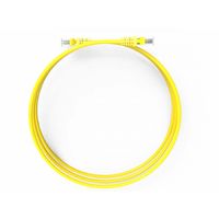 ICAT6-01TS RJ45 Cat6 UTP Ethernetkabel LAN-Kabel Gelb 1 Meter