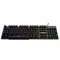 Gaming Deluxe IKG-446: Tastatur – Dreifarbige LED-Hintergrundbeleuchtung inklusive