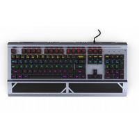 IKG-444 RGB-Beleuchtete Gaming-Tastatur mit 13 Modi, Langlebige Tasten