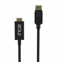 High-Definition Verbindung: 1,8m DisplayPort zu HDMI Kabel für 4K Auflösung (30 Hz), Schwarz