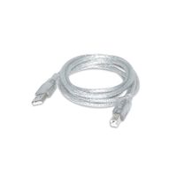 1,5m Hi-Speed USB 2.0 Kabel:  480 Mbit/s Übertragungsrate, Plug-and-Play für Drucker