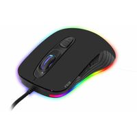 PHALDOR RGB Makro Tastem Professional Gaming Maus schwarz