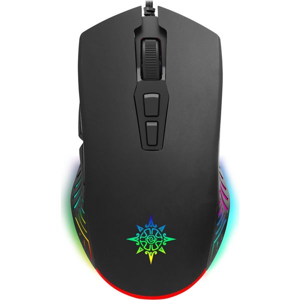 IMG-GT17 PRO Optisch Gaming Maus 6400 DPI RGB-Logo-Effekt