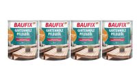 Gartenholz-Pflegeöl douglasie, seidenmatt, 1 Liter 4er-Set