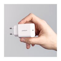 USB-C PD 20W Wandladegerät + USB-C-Kabel – Weiß - Schnellladegerät