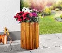 Pflanzkasten,Pflanztopf, Blumentopf,Blumenkasten, Blumenkübel 34 x 50cm FSC braun  