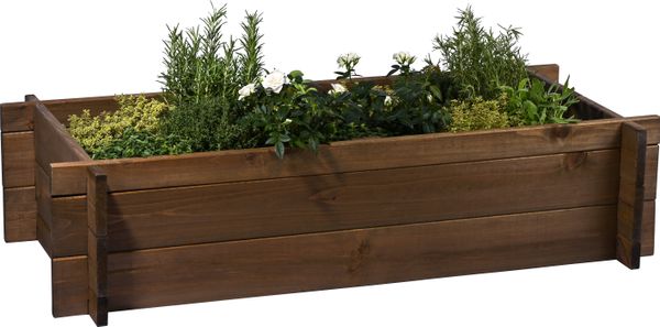 Steck-Hochbeet aus Holz Gr. M