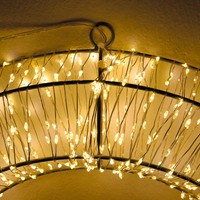 LED-Weihnachtskranz - Ø ca. 50 cm