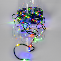 Micro-LED-Lichterkette 15 m - Grün, RGB