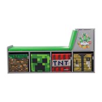 MINECRAFT Sitzbank / Leseregal