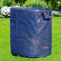 Gartenabfalltasche 272 Liter blau 2er Set
