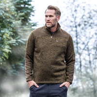 Strickfleece-Troyer für Herren