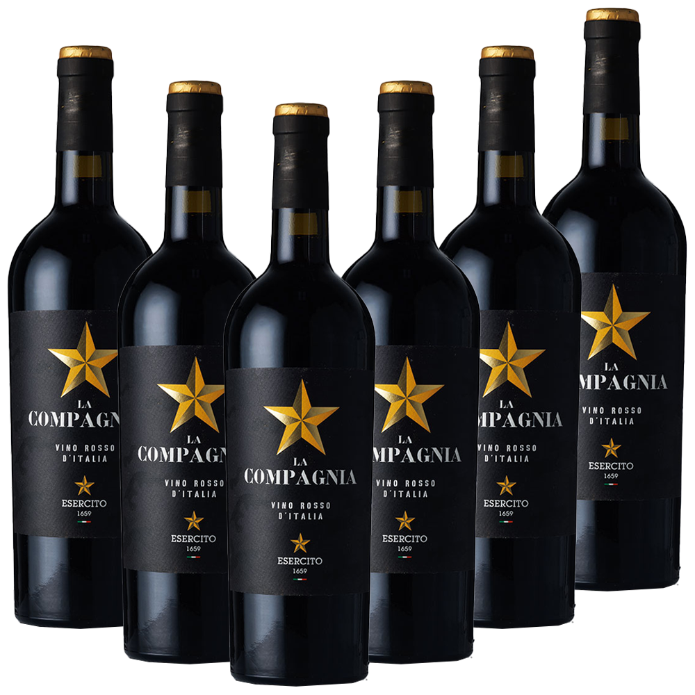 La Compagnia Vino Rosso d´ Italia halbtrocken
