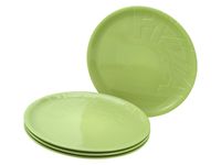 Gourmet Grün, 4-teiliges Geschirrset, Pizzateller aus Porzellan
