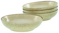 Nature Collection, 4-teiliges Geschirrset, Poke Bowl Set aus Steinzeug