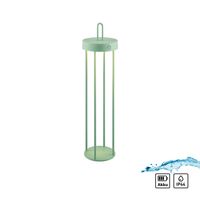 Akku Tischleuchte ANSELM, 1x LED-Board/1,50Watt/2700Kelvin, IP44, Grün