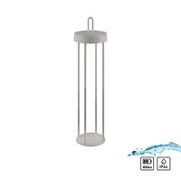 Akku Tischleuchte ANSELM, 1x LED-Board/1,50Watt/2700Kelvin, IP44, Greige