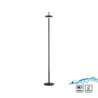 Akku Stehleuchte AMAG, 1x LED-Board/1,50Watt/2700Kelvin, IP44, Schwarz
