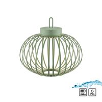 Akku Pendelleuchte AKUBA, 1x LED-Board/1,50Watt/2700Kelvin, IP44, Grün