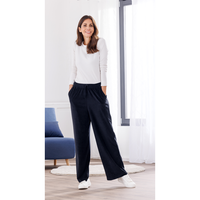 Damen Freizeithose in Ripp-Optik 