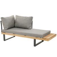 Lounge-Set Lana, 3-tlg. Aluminium Garten-Ecksofa-Set
