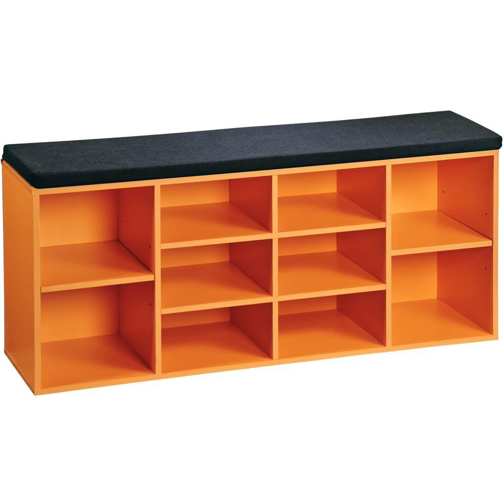 Universal-/ Schuhschrank mit Sitzkissen