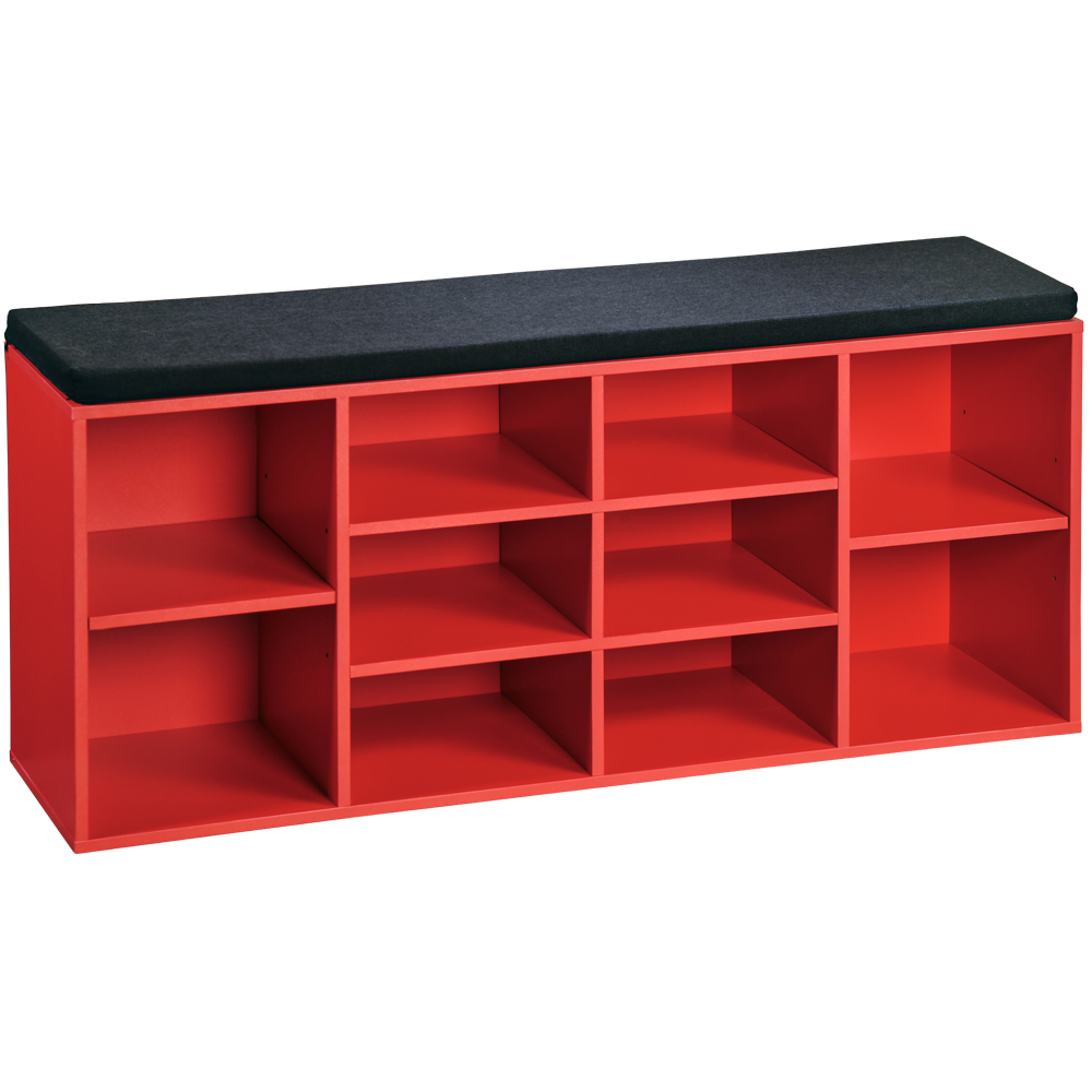 Universal-/ Schuhschrank mit Sitzkissen