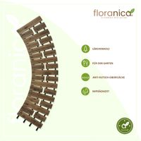 Gartenweg Rollweg 50 cm x 6 m Braun kürzbar Lärchenholz Laufweg Garten Deko