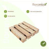Gartenweg Rollweg 30 cm x 6 m Unbehandelt kürzbar Lärchenholz Laufweg Garten