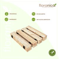 Gartenweg Rollweg 30 cm x 6 m Natur kürzbar Lärchenholz Laufweg Garten Deko