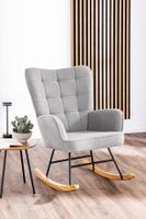 Schaukelstuhl aus Polyester, ca. 71 x 92 x 101 cm