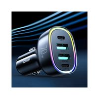 Zigarettenanzünder-Adapter Joyroom JR-CCN07 Autoladegerät 120 W 2xUSB-C USB-A