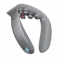 K5 Pro Massagegerät, Elektrostimulator für den Nacken mit Kompresse – Weiß